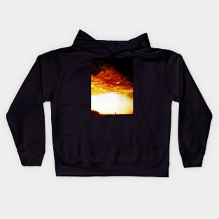 Isolation waterfall Kids Hoodie